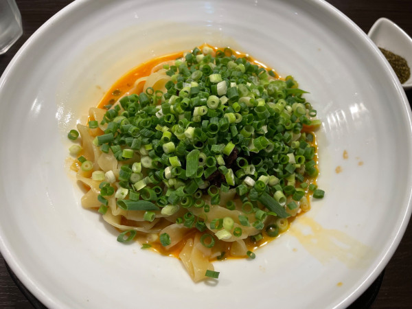 「四川青山椒入り汁無し担担麺　￥１１５０」@來杏 China厨房の写真
