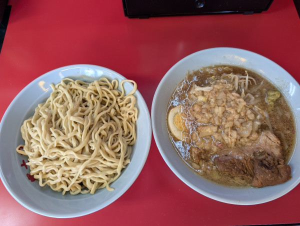 「柚子胡椒つけ麺1250円【普通400g】」@ラーメン富士丸 東浦和店の写真