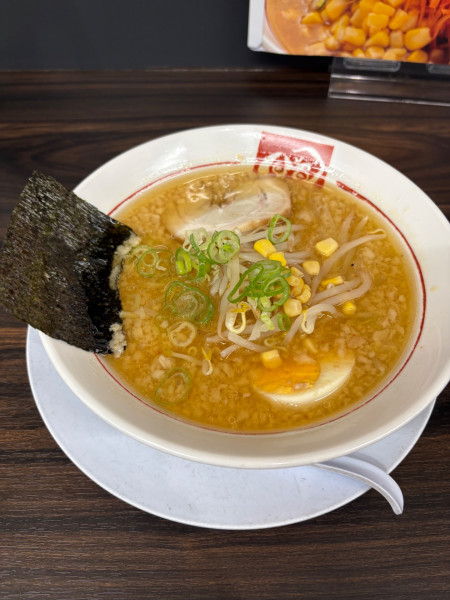「こってり味噌ラーメン」@ラーメンばんだい 大谷田店の写真