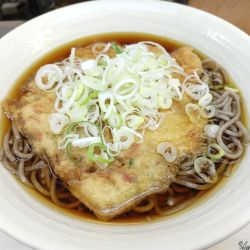かき揚げそば（550円）