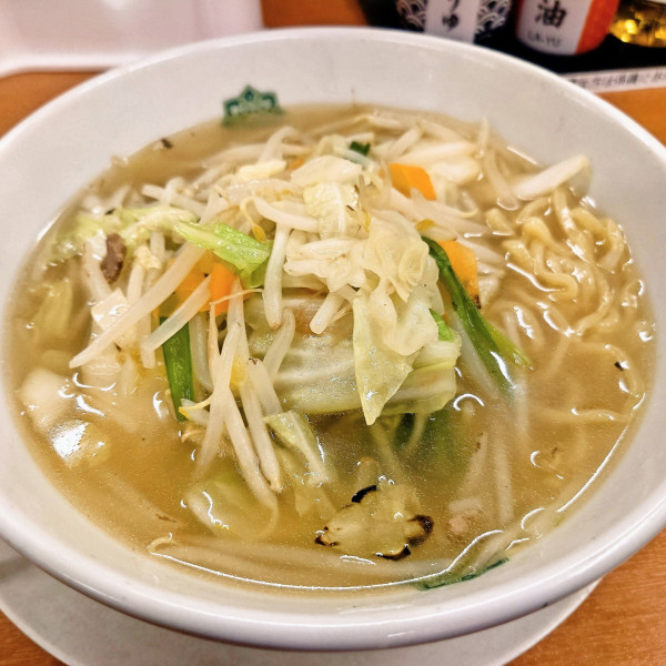 「野菜たっぷりタンメン」@日高屋 金町北口店の写真