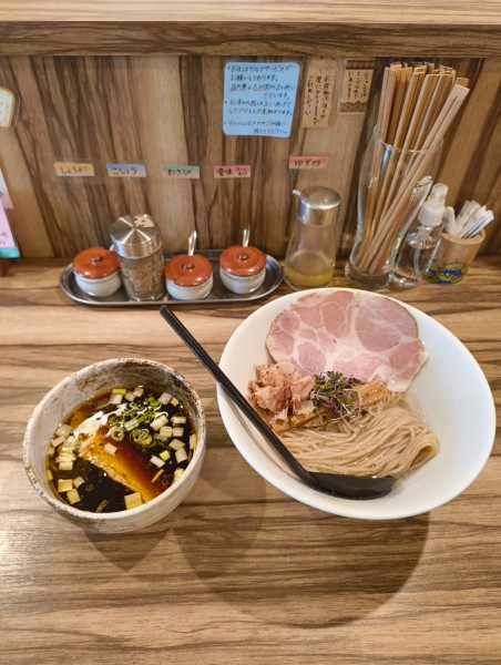 「昆布水つけそば　1000円」@麺や ふくわらいの写真