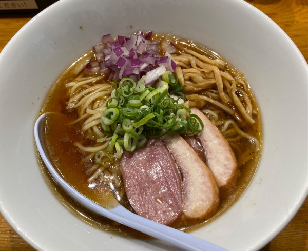 「【限定】冷やし焼きあごらぁー麺　880円」@中華そば あかしの写真