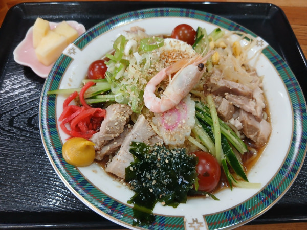 「冷やし中華 600円（650円ー50円クーポン）」@麺処・えんむすび 直清の写真