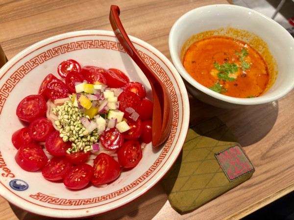 「アイコトマトの麻辣冷やしつけそば」@そらのいろ NIPPONの写真