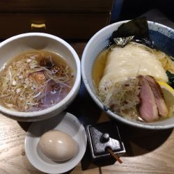 鰹昆布水つけ蕎麦(塩)