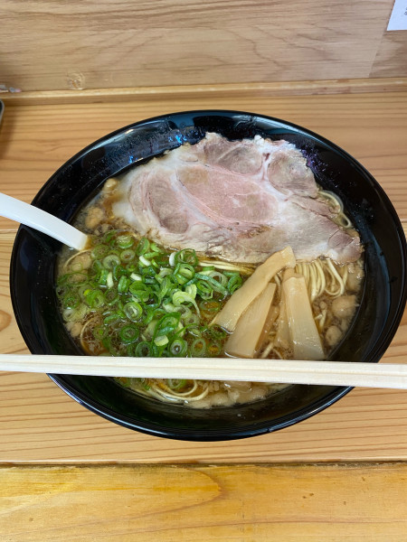「尾道中華そば特盛」@永潤 福山中央店の写真