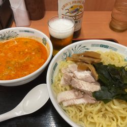 ピリ辛とんこつつけ麺