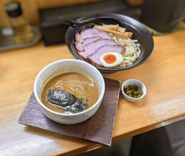 「辛つけ麺」@麺屋 白神の写真