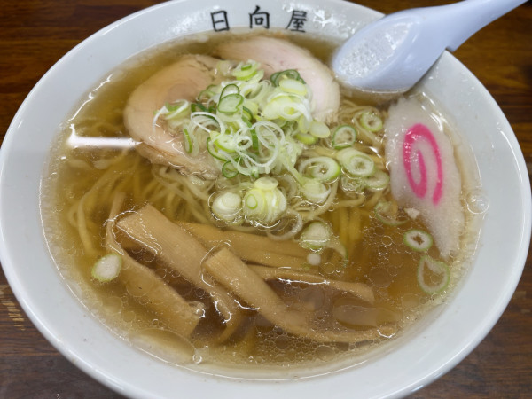 「ラーメン830円」@青竹手打ちラーメン 日向屋の写真