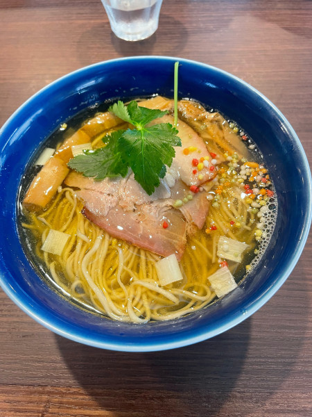 「塩らぁ麺 大盛」@支那蕎麦屋  藤花の写真