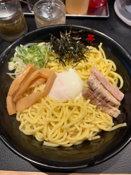 「油そば　W盛り」@東京油組総本店 日本橋室町組の写真