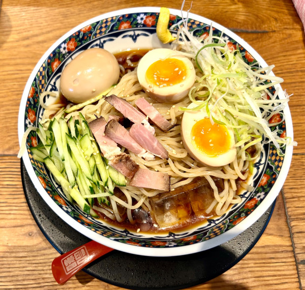 「昆布水冷やし中華(1,100￥)」@純米味噌ラーメン みそら堂 鶴田店の写真