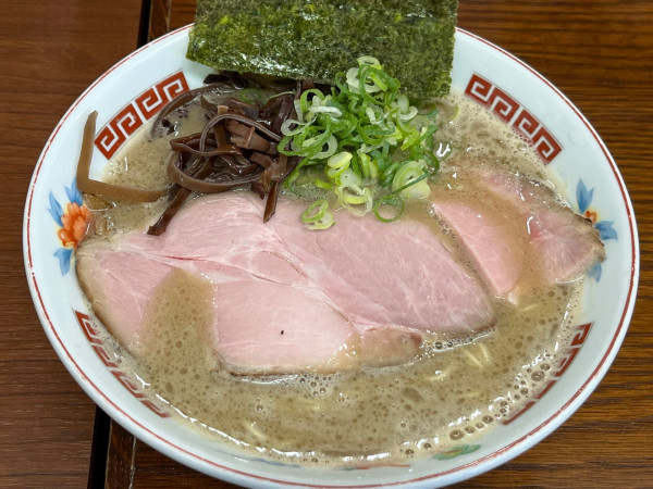 「濃厚ラーメン（極細麺）」@ラーメンかなやの写真