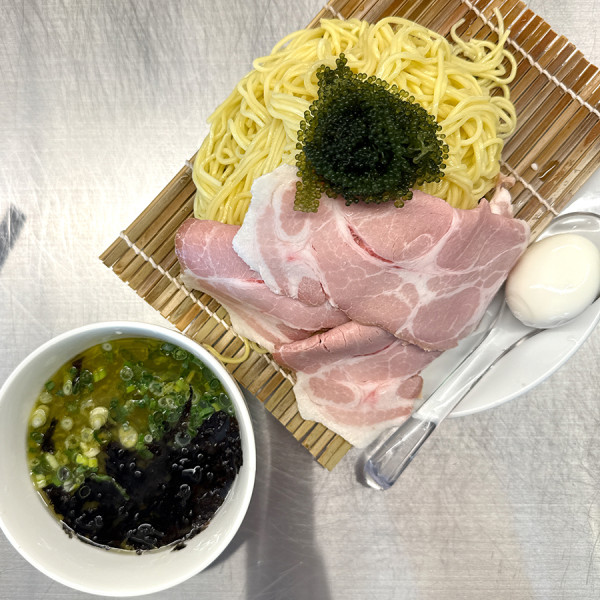 「特製 冷やし牡蠣塩つけ麺（大盛り）」@むかん  錦糸町店の写真