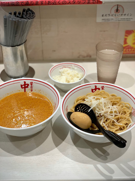 「冷やし肉醬麺」@蒙古タンメン 中本 東池袋店の写真