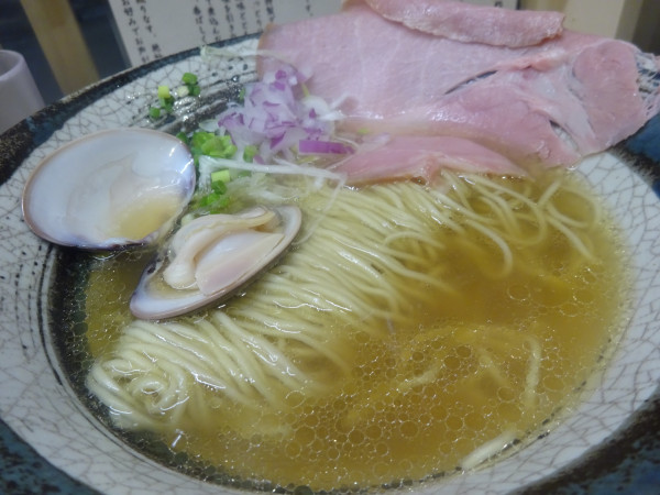 「はまぐり塩　1,000円」@麺処 かいしんの写真
