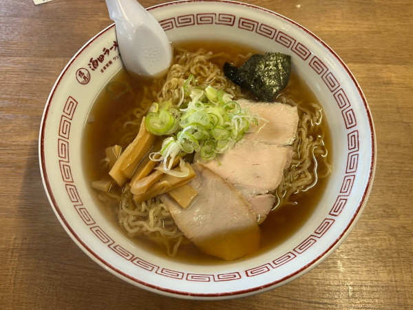 「ラーメン細麺＋大盛り」@酒田ラーメン 照月の写真