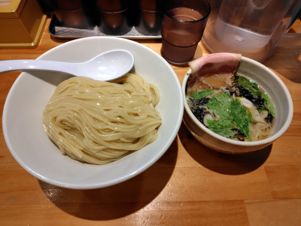 「塩つけ麺1200円」@麺家 たけ田の写真