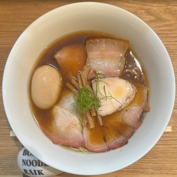「特上鰹醤油らぁめん」@Bonito Noodle RAIKの写真