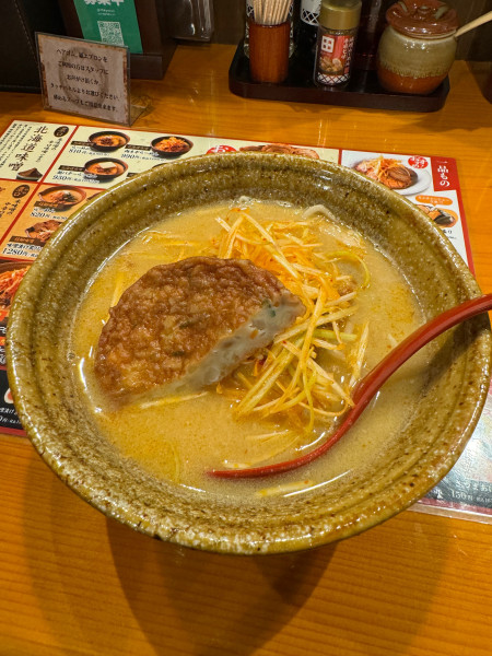 「九州麦味噌辛ネギらーめん」@麺場 田所商店 川崎大師店の写真