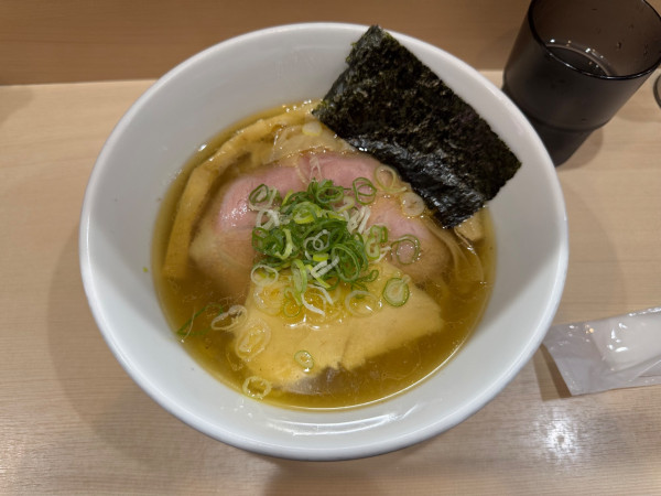 「塩中華そば 1000円」@手揉み中華そば 中村の写真