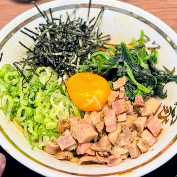 「【期間限定】油そば 900円」@との丸家 石岡店の写真