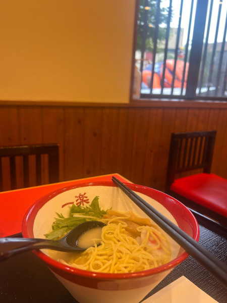 「鶏塩白湯ラーメン」@ラーメン一楽の写真