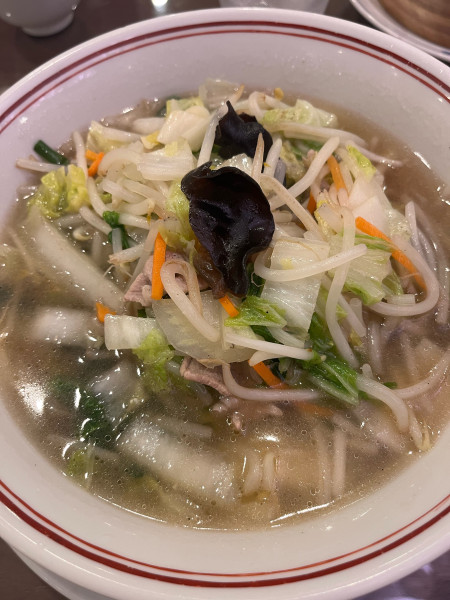 「元祖　絶品タンメン　野菜大盛り」@横濱一品香 青葉台店の写真