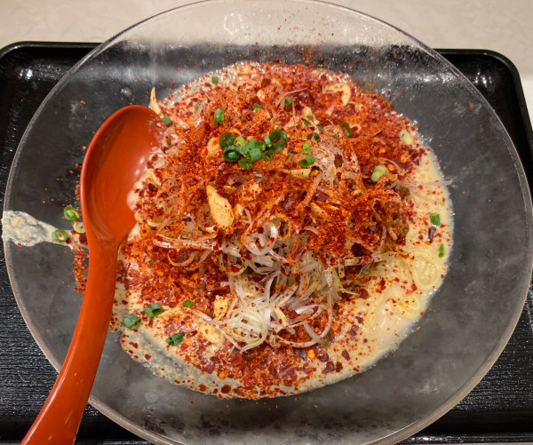 「【限定】旨辛冷やし味噌担々麺 1200円」@味噌麺処 花道庵 東京ラーメンストリート店の写真