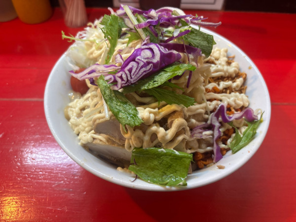 「冷やしまぜそば」@鷹の目 大宮店の写真