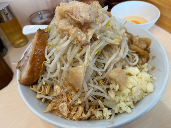 「汁なし」@自家製ラーメン 大者の写真