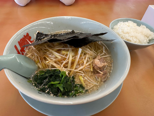 「塩ネギラーメン」@ラーメン山岡家 守谷店の写真