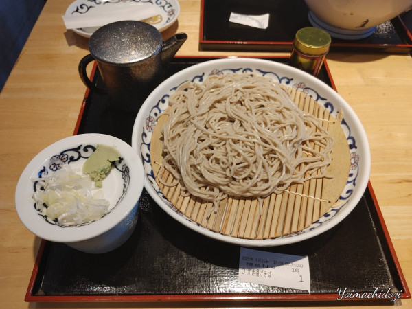 「もりそば（430円）」@喜乃字屋の写真