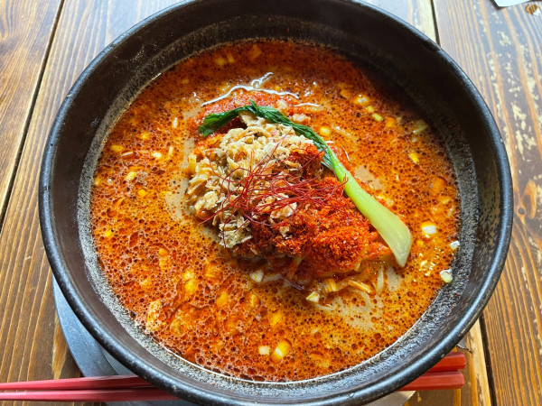 「赤担々麺（あかたん）３辛　￥９８０」@中国家庭料理 YI-CHANGの写真