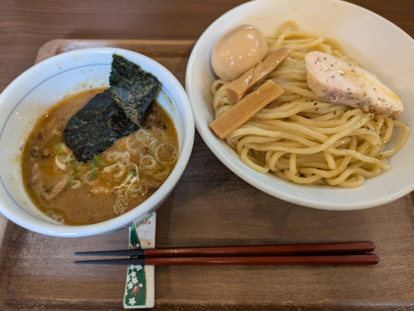 「味玉つけ麺(1350円)」@つけめん さなだの写真