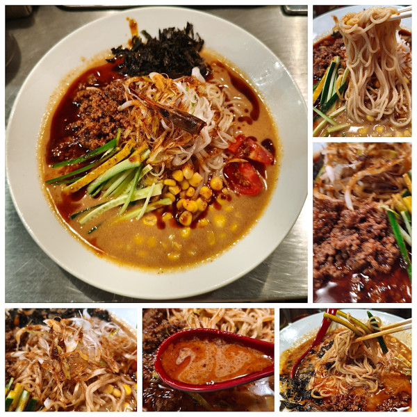 「冷やし海老担々麺(夏季限定)　¥1200」@麺屋 愛心 TOKYO 町屋店の写真