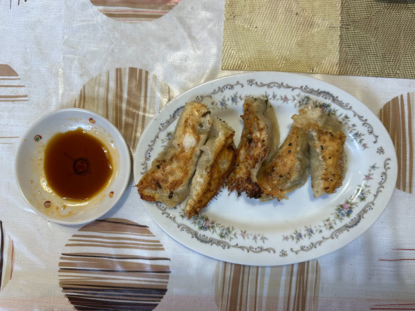 「チャーハン+ラーメン+ギョーザ=1,180円」@上海飯店の写真