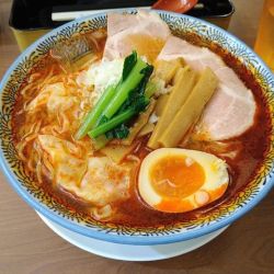 冷やし旨辛ワンタンメン