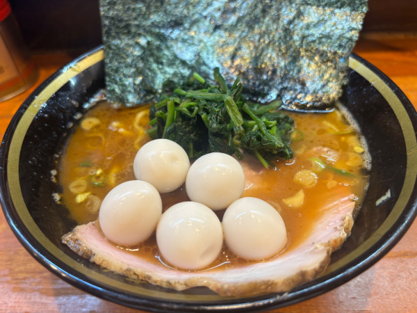 「ラーメン、うずら」@末廣家の写真
