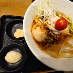 限定 冷麺 トッピング にんにく 生姜