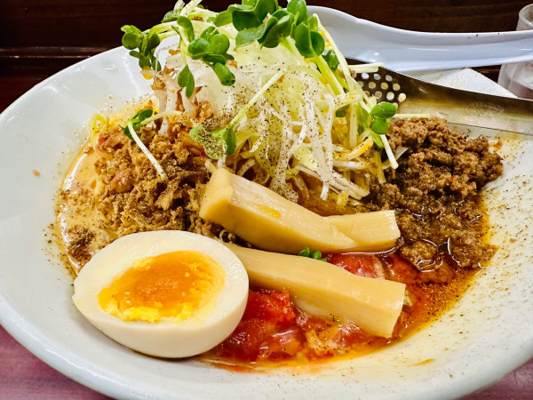 「【限定】すず喜式冷やしトマト坦々麺2025【950円】」@鶏こく中華 すず喜の写真