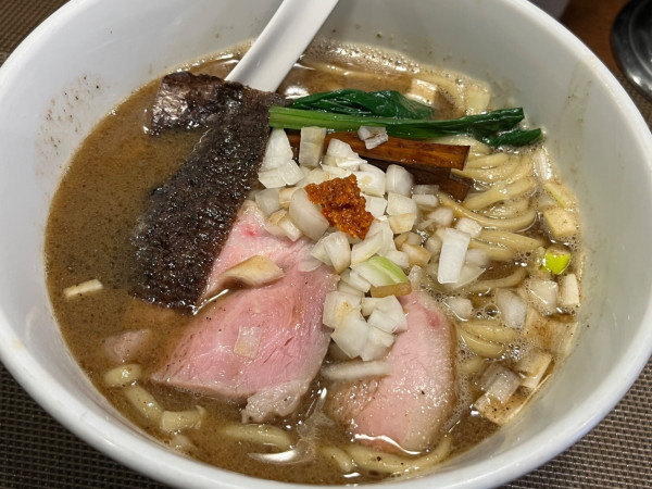 「濃厚豚骨魚介らーめん」@麺処 はら田の写真