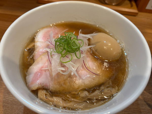 「煮干しそば＋特製トッピング」@中華蕎麦 さい藤の写真