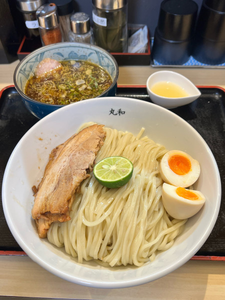 「特製嘉六すだちつけ麺 ヌル」@つけ麺丸和 各務原分店の写真