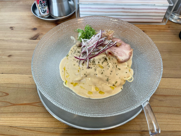 「冷製あさり和えそば」@ら〜めん 青木軒の写真