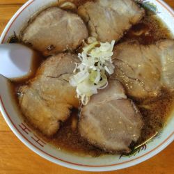 醤油チャーシュー麺大盛（1050円+100円）