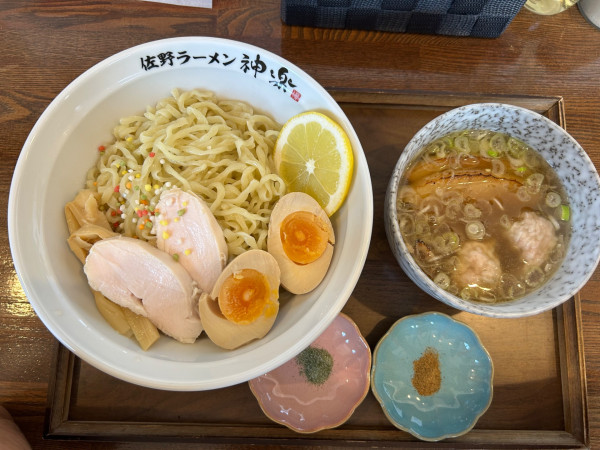 「特選昆布水つけ麺(1,400¥)」@佐野ラーメン NEW KAGURAの写真