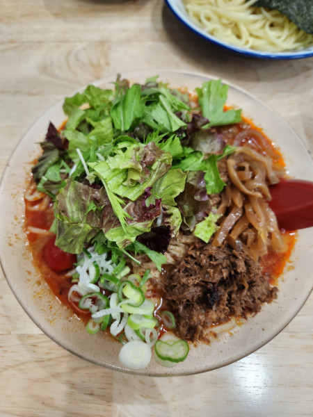 「冷やし担々麺　裏メニュー」@つけそば 担担麺 航龍の写真