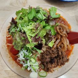 冷やし担々麺　裏メニュー